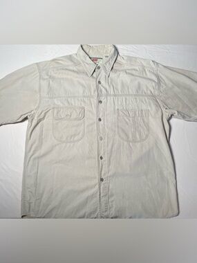 Vintage 90s Levi's Oversized Baggy Workwear Shirt Mens Large 100% Cotton